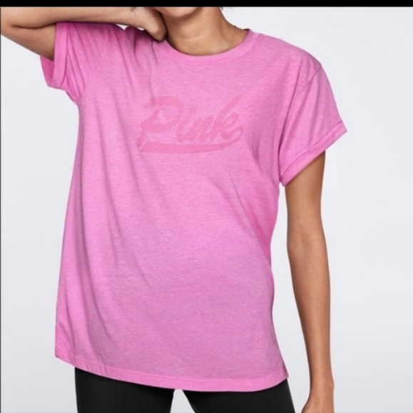 SZ SMALL VS PINK SHORT SLEEVE TEE - Picture 2 of 7